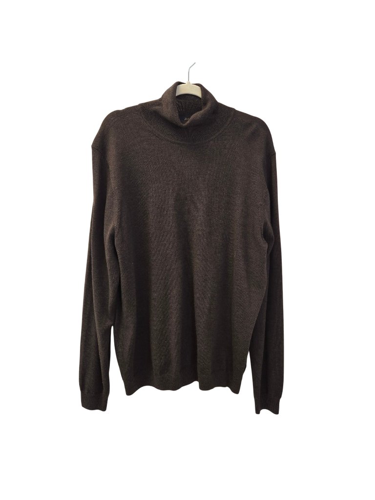 Brooks Brothers 100% Merino Wool Turtleneck Sweater Size Xl
